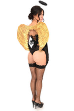 Lavish 4 PC Golden Angel Corset Costume-Daisy Corsets