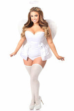 Lavish 4 PC Angelic Corset Costume-Daisy Corsets