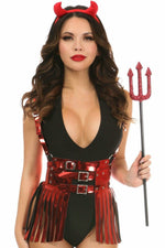 Lavish 4 PC Sexy Devil Costume-Daisy Corsets