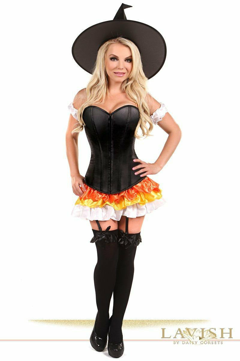 Lavish 4 PC Witch Corset Costume-Daisy Corsets