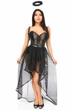 Lavish 4 PC Gothic Angel Costume-Daisy Corsets