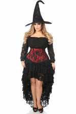 Lavish 4 PC Lace Witch Corset Costume-Daisy Corsets