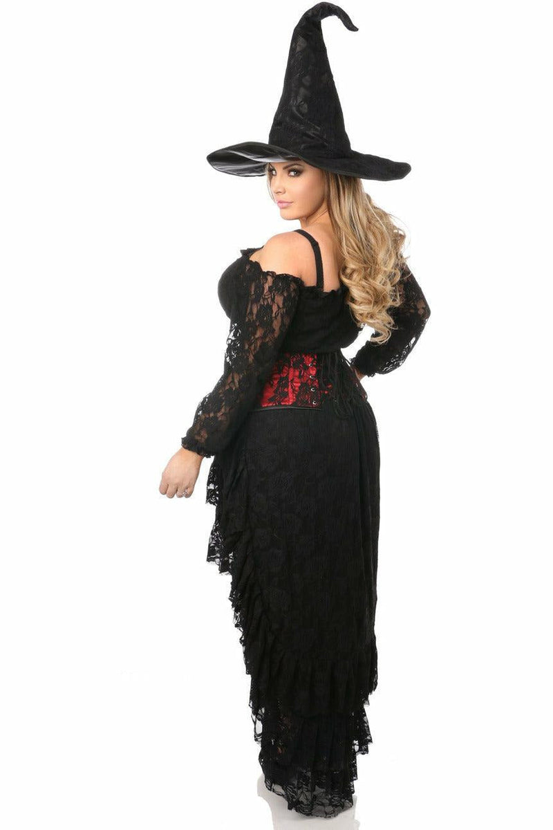 Lavish 4 PC Lace Witch Corset Costume-Daisy Corsets