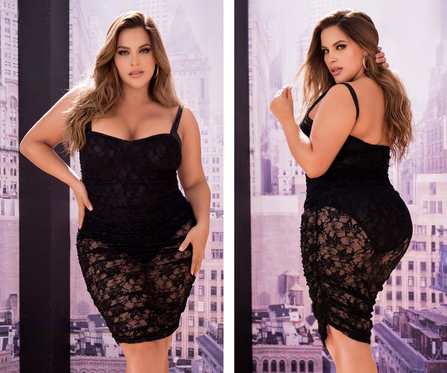 Mapale Curvy Size Dress Color Black-Mapale