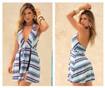 Mapale Dress Color Stripes-Mapale