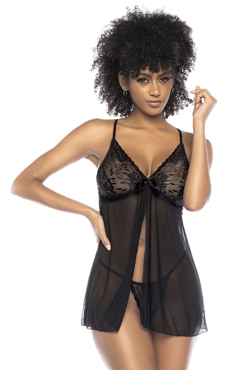 Mapale Babydoll Color Black-Mapale