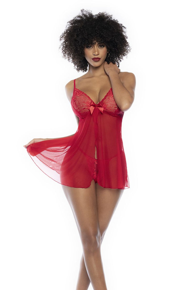 Mapale Babydoll Color Red-Mapale