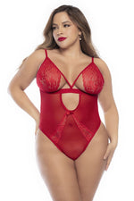 Mapale Curvy Size Teddy Color Red-Mapale