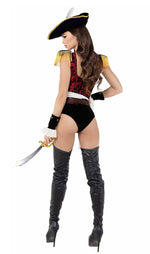 7pc Playboy High Sea Pirate Costume-Roma Costume