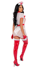 3PC Playboy Sexy Nurse Costume-Roma Costume