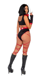 5PC Playboy Combat Ninja Costume-Roma Costume