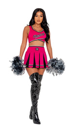 3PC Playboy Cheer Squad Costume-Roma Costume