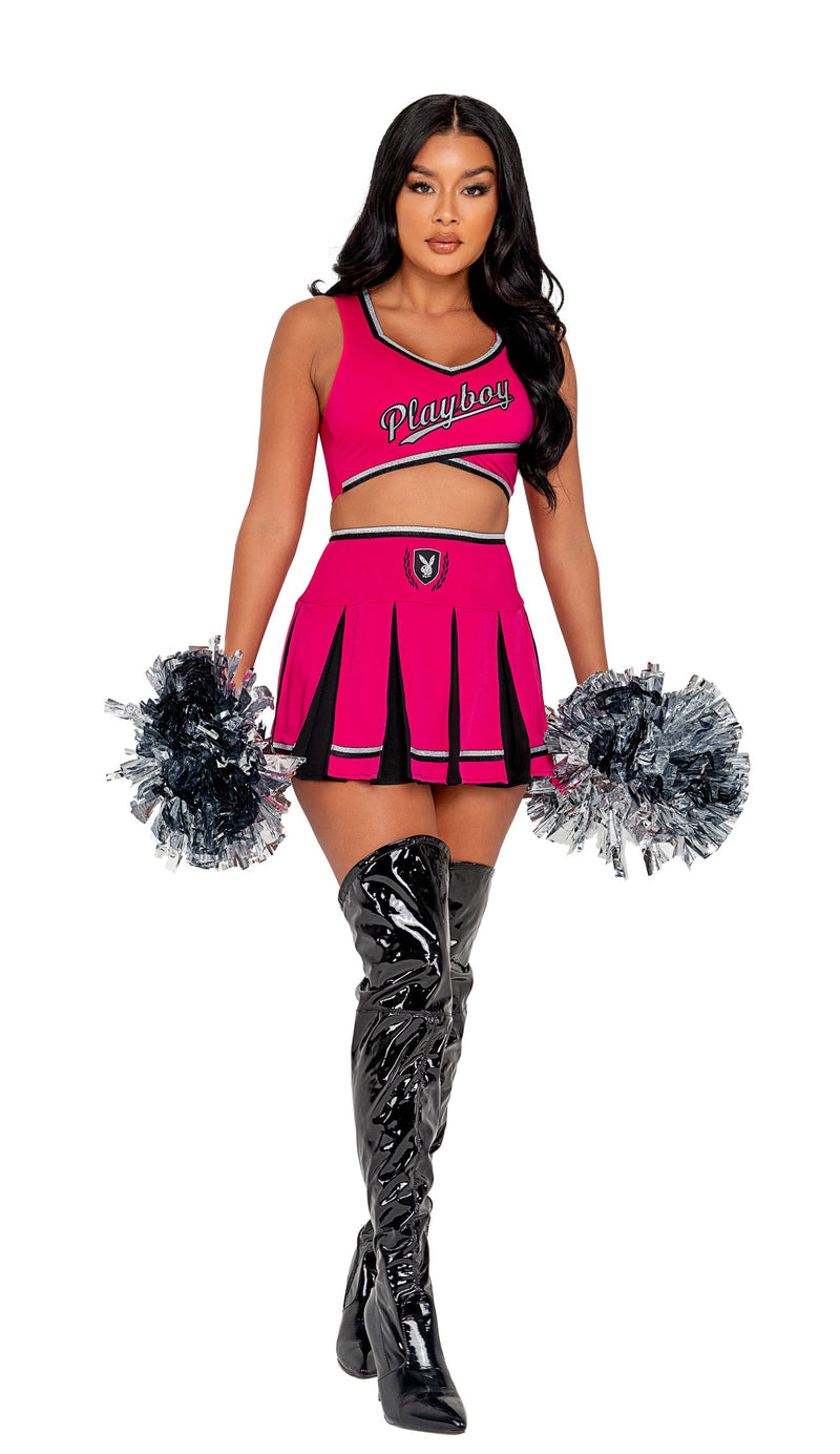 3PC Playboy Cheer Squad Costume-Roma Costume