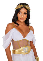 3PC Playboy Goddess Costume-Roma Costume