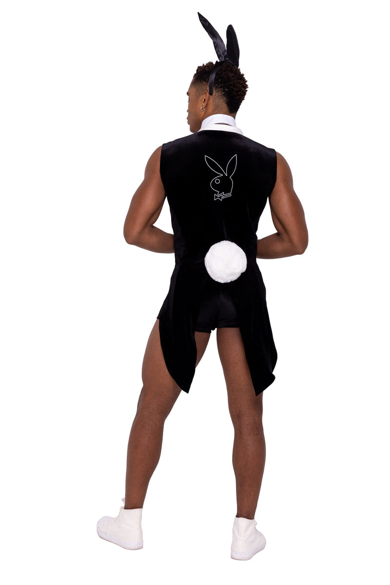 8PC Playboy Mens Tuxedo Bunny Costume-Roma Costume