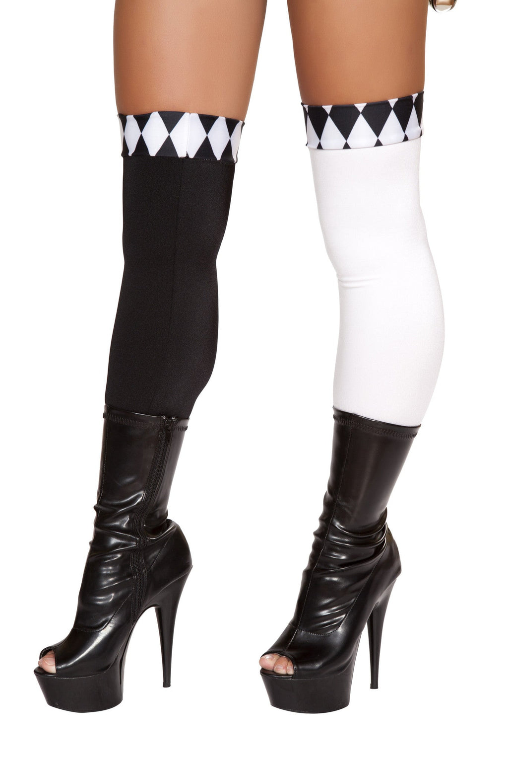 Wicked Jester Stockings  - Costume Accessory-Roma Costume