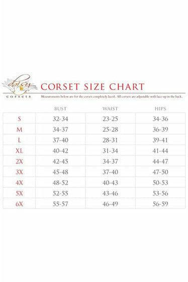 Lavish 4 PC Glitter Fantasy Angel Corset Costume-Daisy Corsets