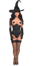 Top Drawer 3 PC Pin-Up Witch Corset Costume-Daisy Corsets