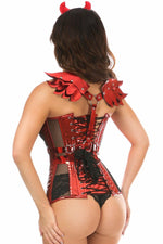 Top Drawer 4 PC Sexy Devil Corset Costume-Daisy Corsets