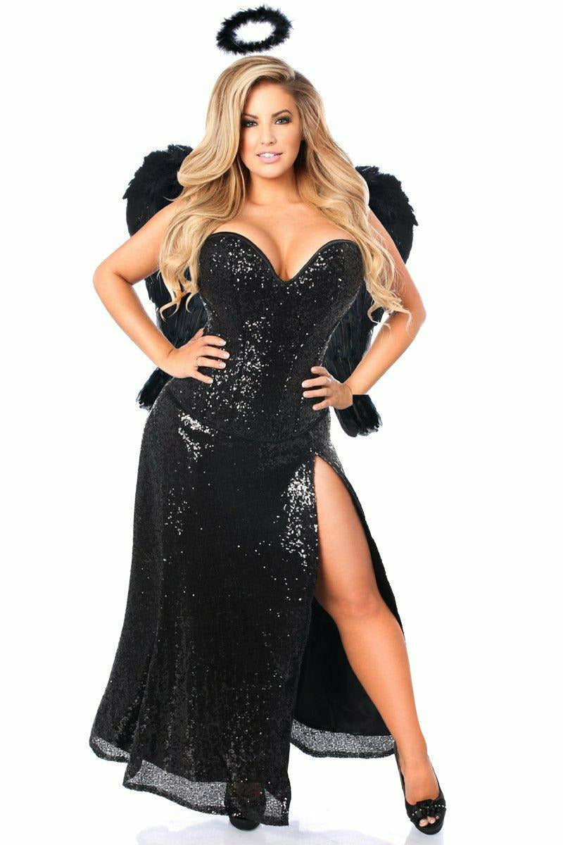 Top Drawer Premium Dark Angel Corset Costume-Daisy Corsets