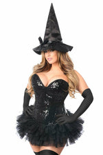 Top Drawer 4 PC Sexy Witch Corset Costume-Daisy Corsets