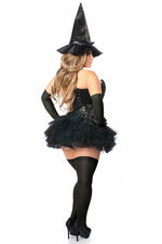 Top Drawer 4 PC Sexy Witch Corset Costume-Daisy Corsets