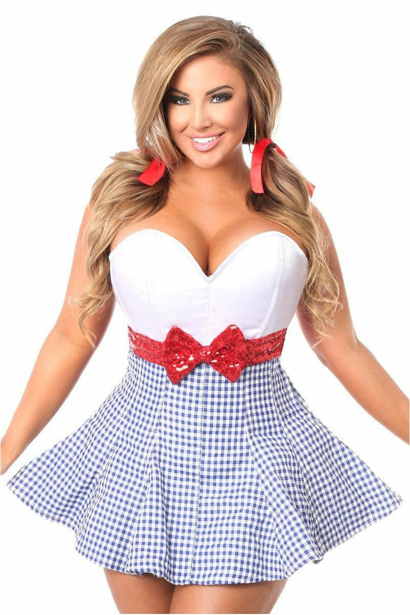 Top Drawer Kansas Girl Corset Dress-Daisy Corsets